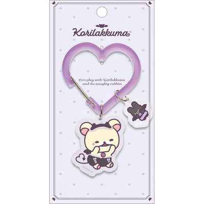 Korilakkuma Carabiner Keychain - Little Devil Feeling - Pick one