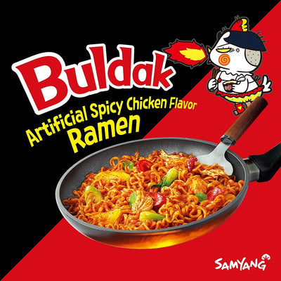 Samyang Buldak Hot Chicken Flavour Ramen - 5 Pack THT 16-10-2025
