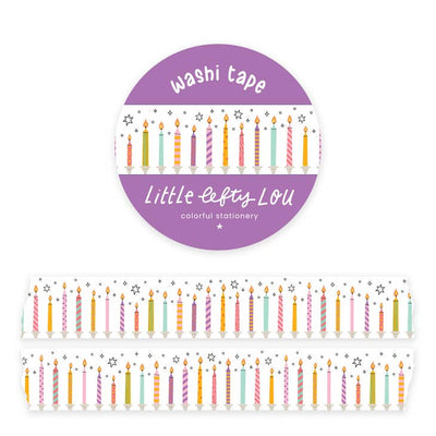 Washi Tape - Birthday candles