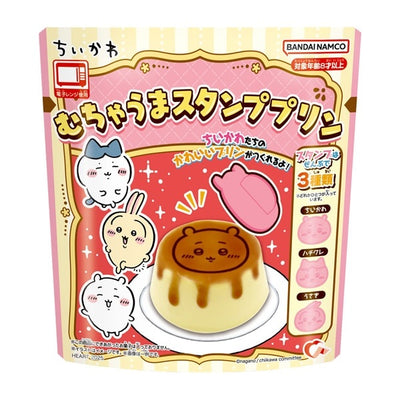 Chiikawa Stamped Pudding + Caramel Sauce
