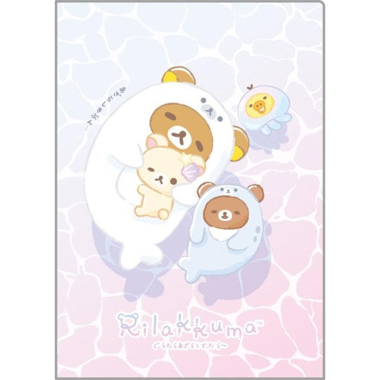 A5 Mini Insteekmap - Rilakkuma Ocean Relax Mood - Pink – MostCutest.nl