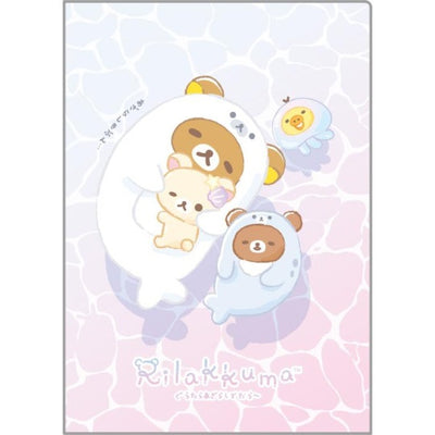 A5 Mini Insteekmap - Rilakkuma Ocean Relax Mood - Pink