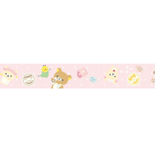 Rilakkuma Washi Tape - Cat Public Bathhouse