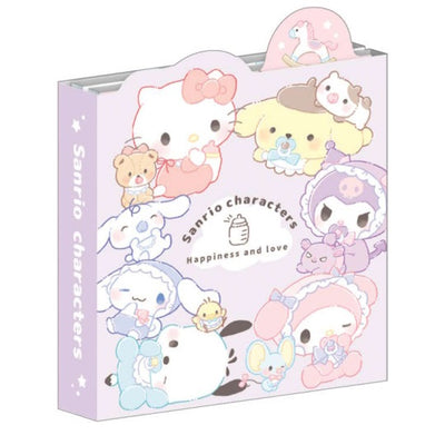 Uitklapbaar Memoblok Klein - Sanrio Characters - Sleepy Babies