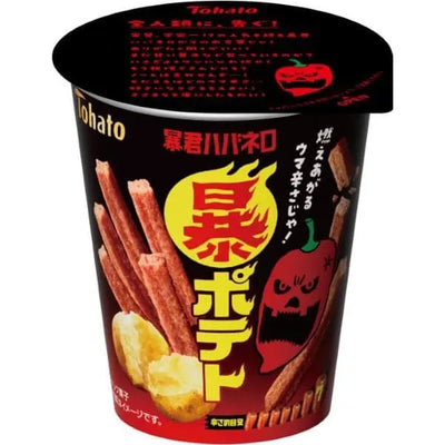 Tohato Tyrant Habanero Spicy Potato Ring Snack