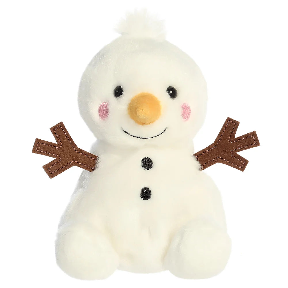 Twig Snowman Palm Pal Plush - 13 cm