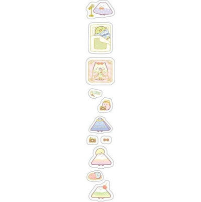 Sumikko Gurashi Stickers - Hotel - Blauw