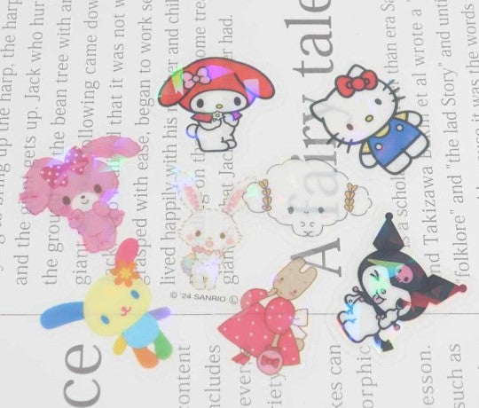 Stickerset Holografisch - Sanrio Characters - Friends