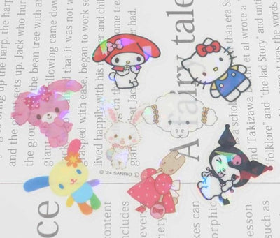 Stickerset Holografisch - Sanrio Characters - Friends