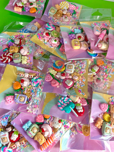 DIY Kawaii Cabochons & Sprinkles - zakje 8 stuks