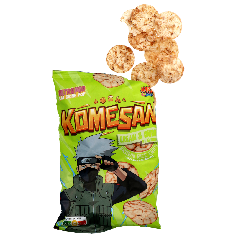 Naruto Shippuden - Cream &  Onion Flavored Rice Chips | Kakashi