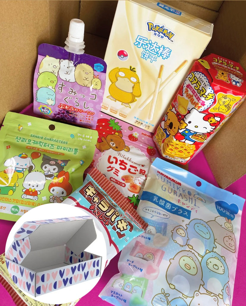 Japanese Snack Bundle - Cute Characters 💖 - 7 items