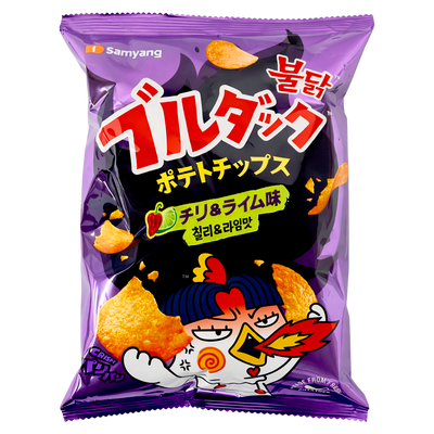 Samyang Buldak Potato Chips Habanero & Lime