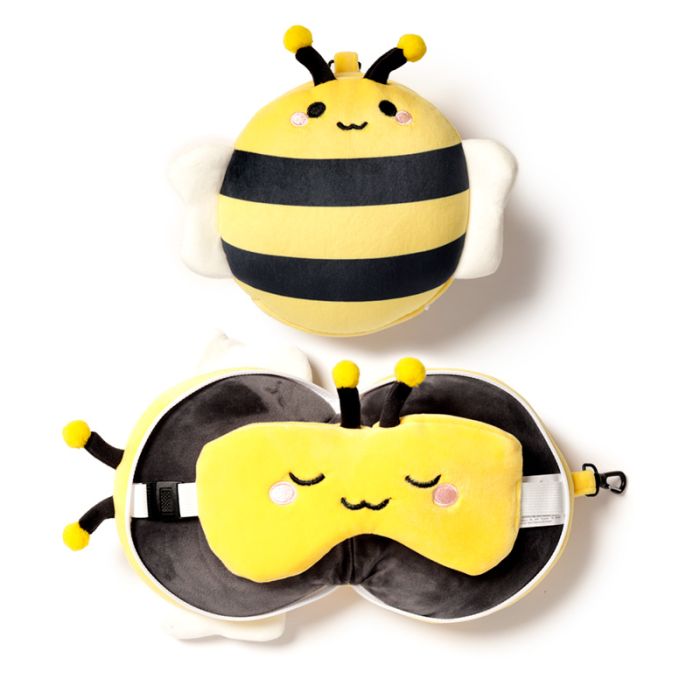 Reiskussen & Slaapmasker - Bee