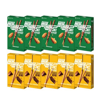 10-PACK Pepero DEAL! - Almond & Nude THT 10-6-2025