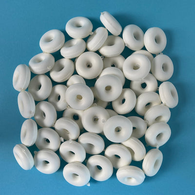 50 Stuks - Deco Squishy Round Donut Small 5 cm - DIY Squishy!