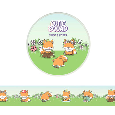 Washi Tape - Spring Foxes - CutieSquad