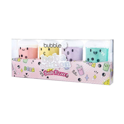 Bubble T Bath Bomb cadeauset - Boba Edition (4 x 100 g)