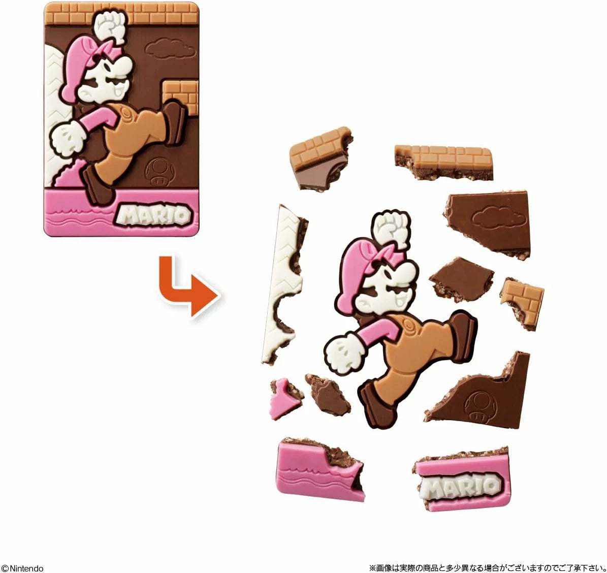 Charapaki Chocolate Bar - Bandai Super Mario