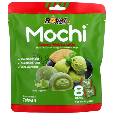 Mochi uitdeelverpakking - Creamy Matcha Latte