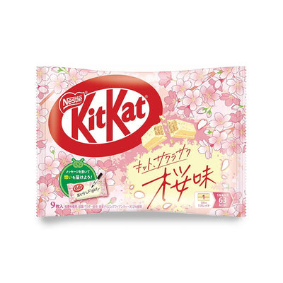KitKat Mini Sakura Cherry Blossom - Zak 9 Stuks
