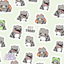 Stickervel - Moody Raccoons - CutieSquad