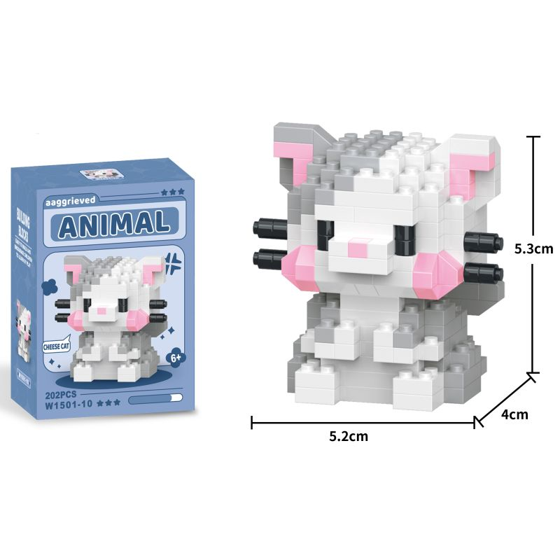 Mini Bricks - Kawaii Cat