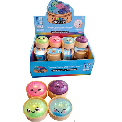 Mini Dumpling Squishy - Small Glitters - Surprise Kleur