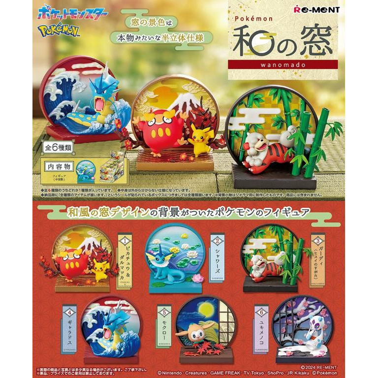 Pokémon - Re-Ment Wanomado - Blind Box - 1 PCS