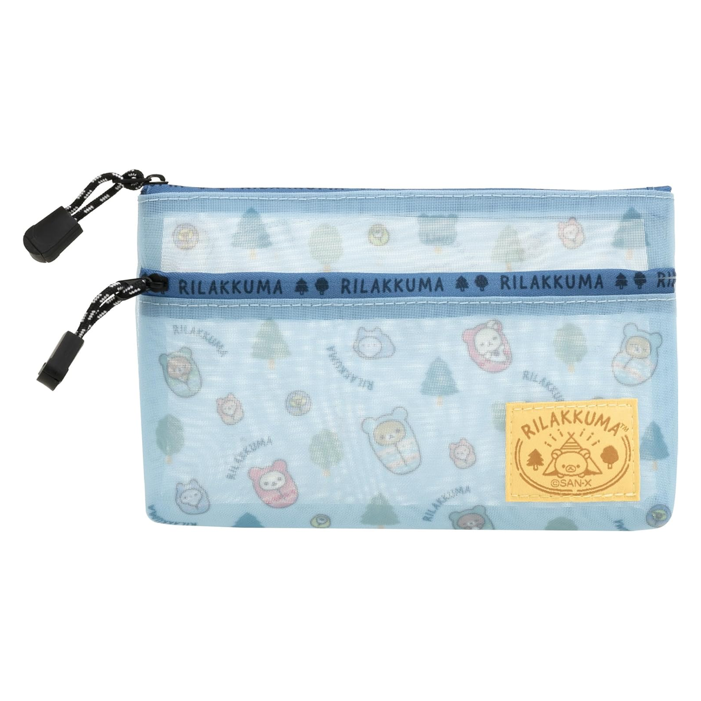 Rilakkuma Mesh Pouch - Komorebi Camp