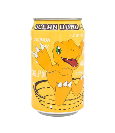 Ocean Bomb Digimon Sparkling Water - Banana
