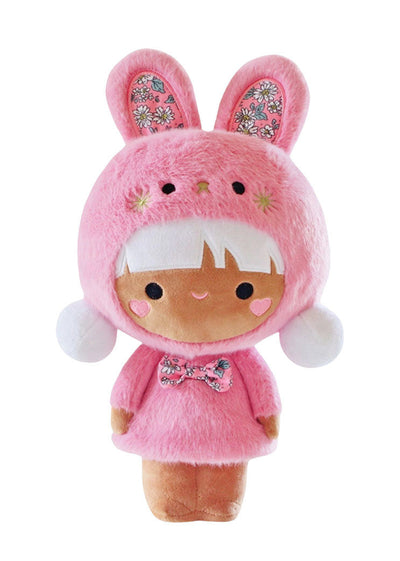 Momiji Plush Doll - Raspberry Sorbet Bunny