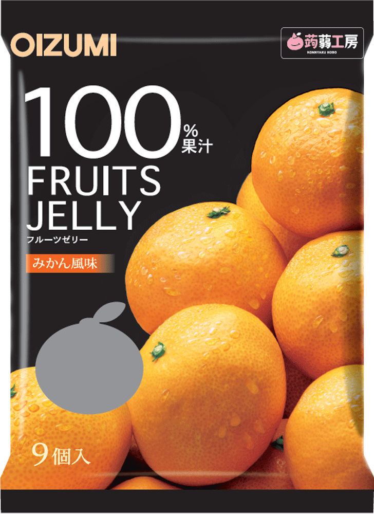 Oizumi Shimonita Konjac Jelly - Orange Flavor THT 16-3-2025