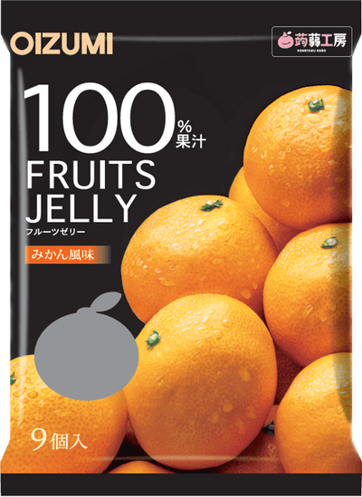 Oizumi Shimonita Konjac Jelly - Orange Flavor THT 16-3-2025