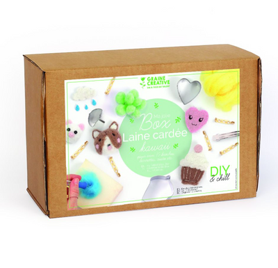 DIY Wolvilt Set - Kawaii Alles in 1 Pakket