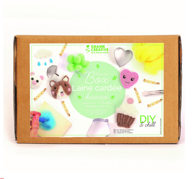 DIY Wolvilt Set - Kawaii Alles in 1 Pakket