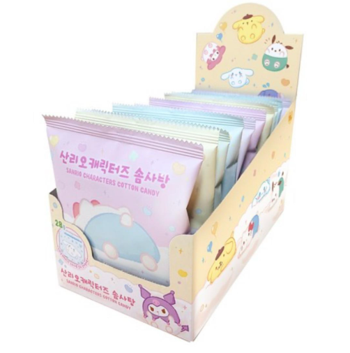 Sanrio Cotton Candy Snack & Sticker THT 1-4-2026