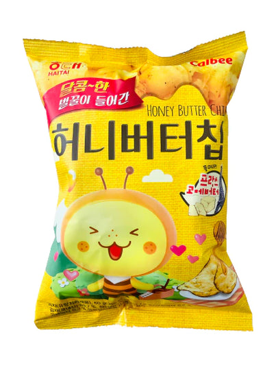 Calbee Chips - Haitai Honey & Butter chips THT 12-5-2025