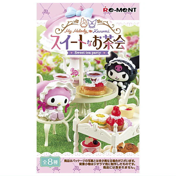 Re-Ment My Melody and Kuromi Sweet Tea Party - Blind Box