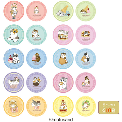Mofusand Cats Mini Can Blind Bag + Candy