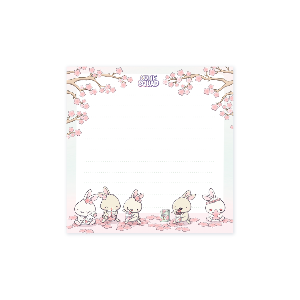 Mini Sticky Notes - Sakura Bunnies - CutieSquad