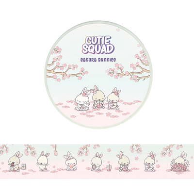 Washi Tape - Sakura Bunnies - CutieSquad