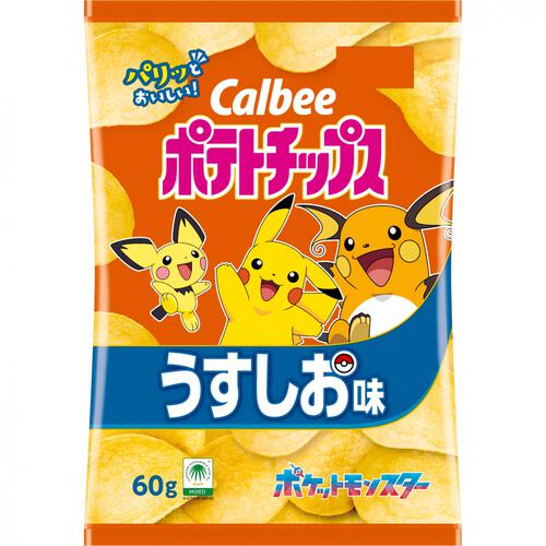 Calbee Pokémon Chips - Tasty Salt THT 30-4-2025