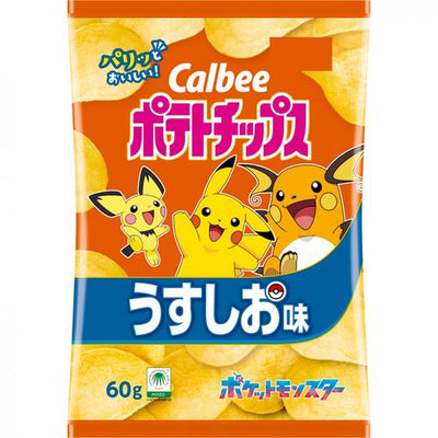 Calbee Pokémon Chips - Tasty Salt THT 30-4-2025