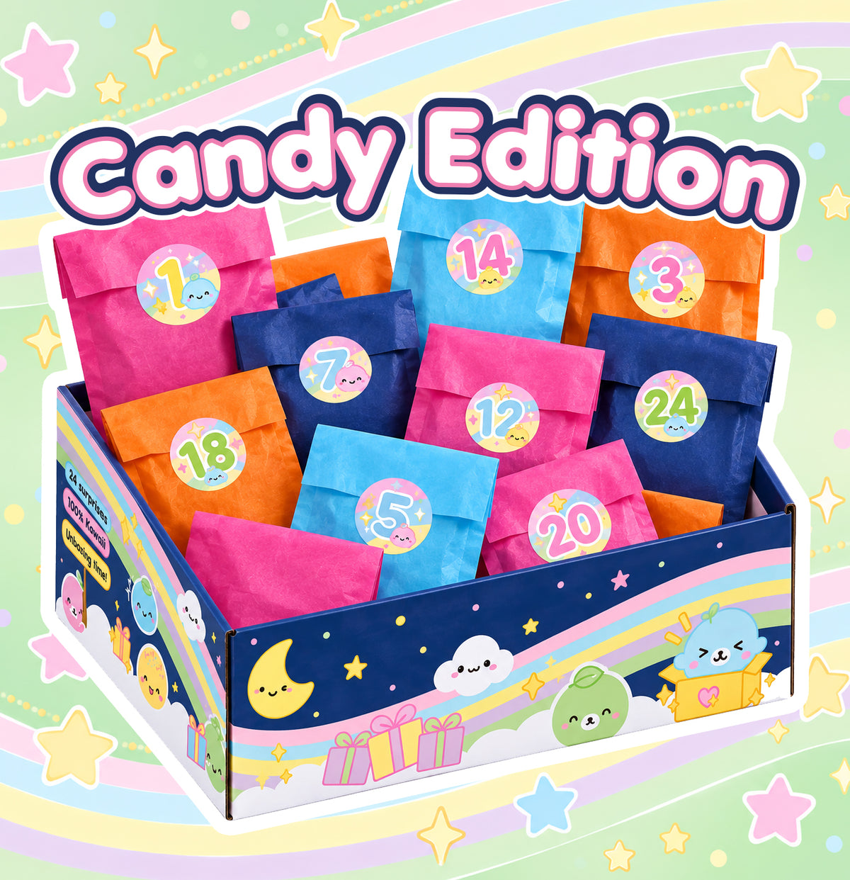 PRE-ORDER Japanese Candy Advent Calendar 2026 🌲 - 24 snacks till Christmas