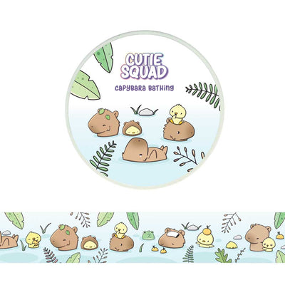 Washi Tape - Capybara Bathing - CutieSquad