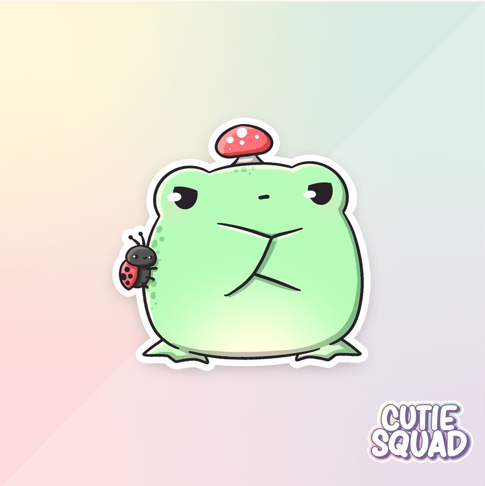 Stickerset - Cute Froggies - CutieSquad