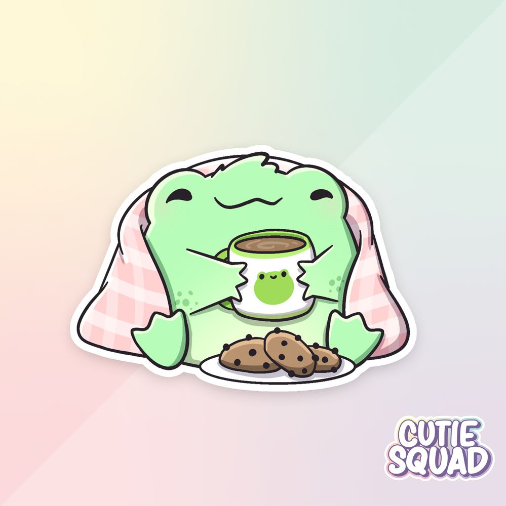 Stickerset - Cute Froggies - CutieSquad