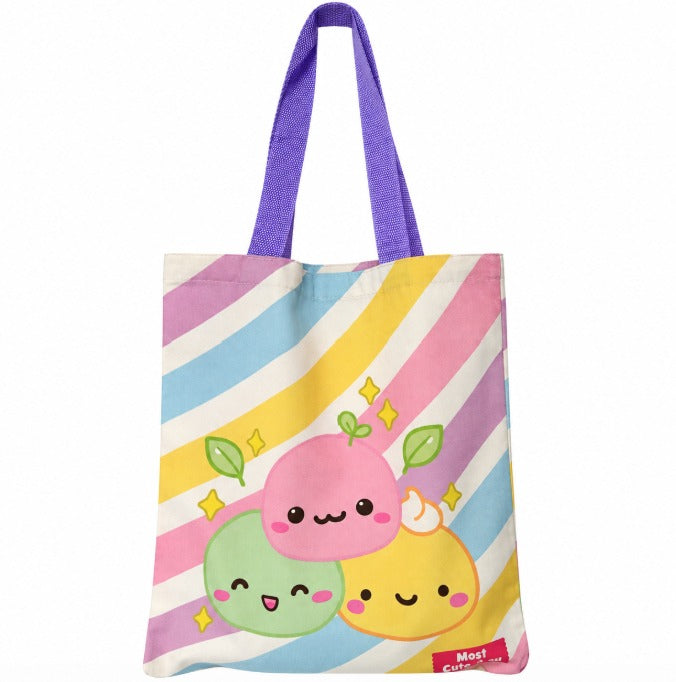 MostCutest.nl Canvas Tas - Pastel Dango
