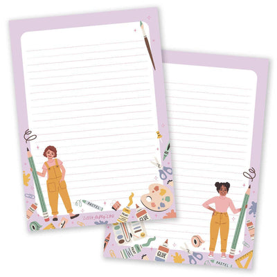 A5 Notepad - Artist (dubbelzijdig)